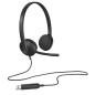 Logitech USB Headset H340 Kablet Høretelefoner Logitech USB Headset H340 Kablet Høretelefoner
